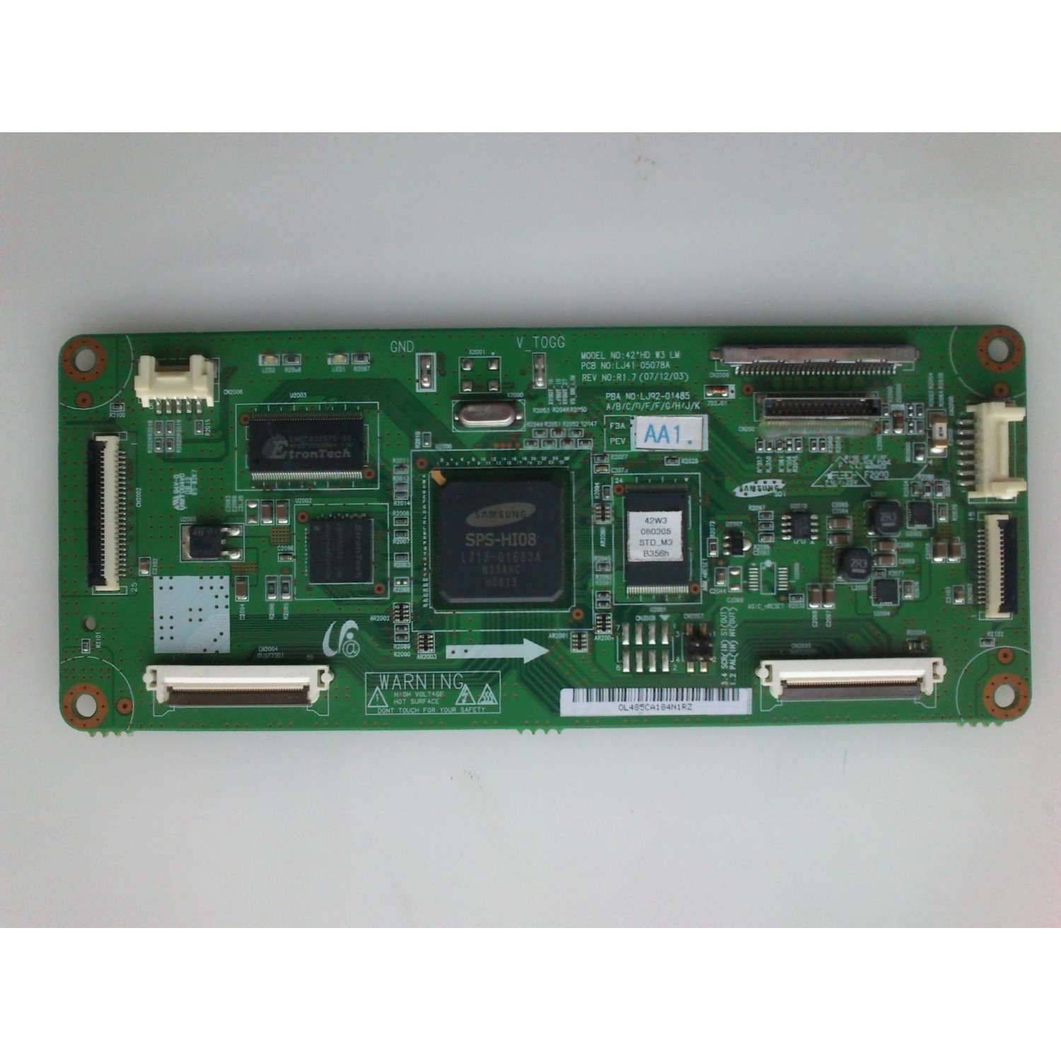 MAIN LOGICA 485C / BN96-06761A SAMSUNG PN42A450P1DXZA 